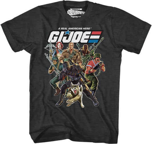 Distressed Real American Hero GI Joe T-Shirt