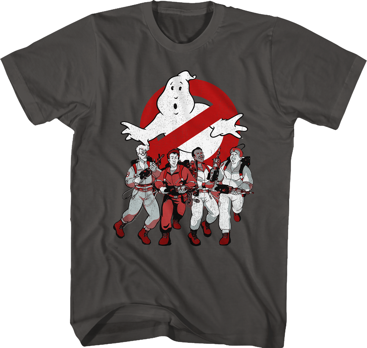 Distressed Real Ghostbusters T-Shirt