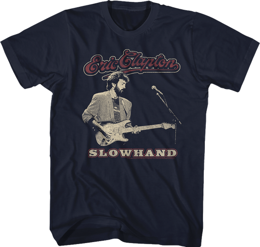 Distressed Slowhand Eric Clapton T-Shirt