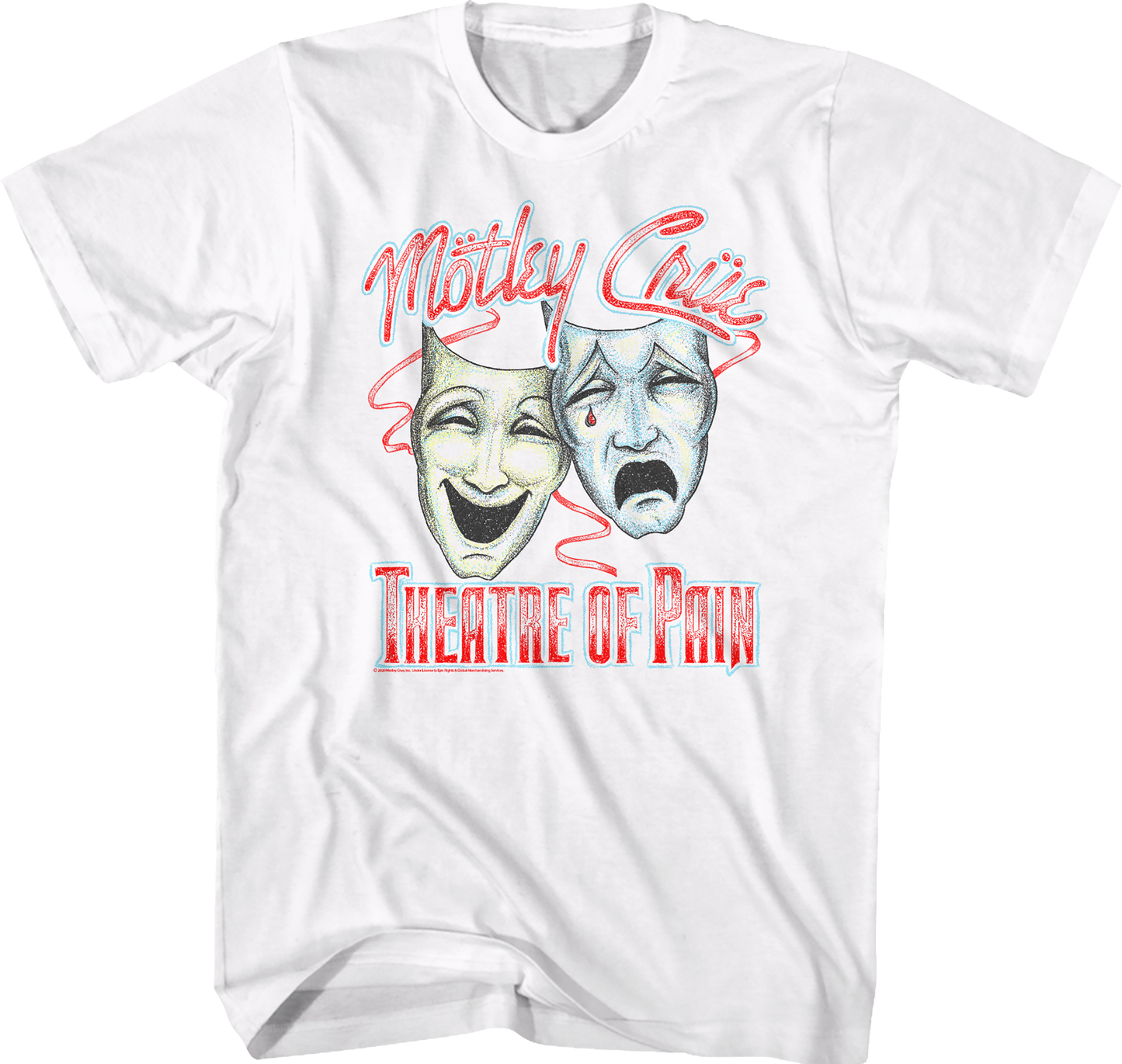 Distressed Theatre Of Pain Motley Crue T-Shirt