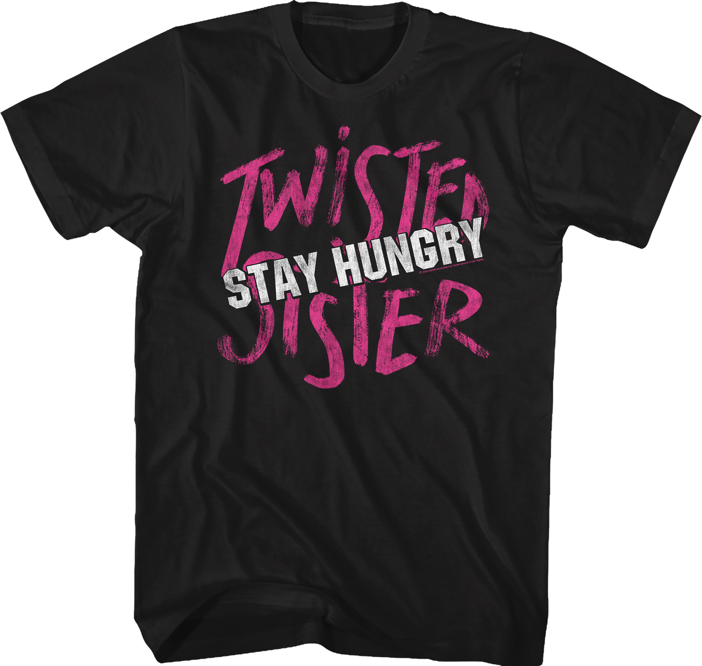 Distressed We're Not Gonna Take It Twisted Sister T-Shirt