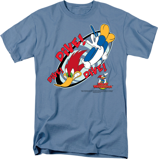 Dive Woody Woodpecker T-Shirt