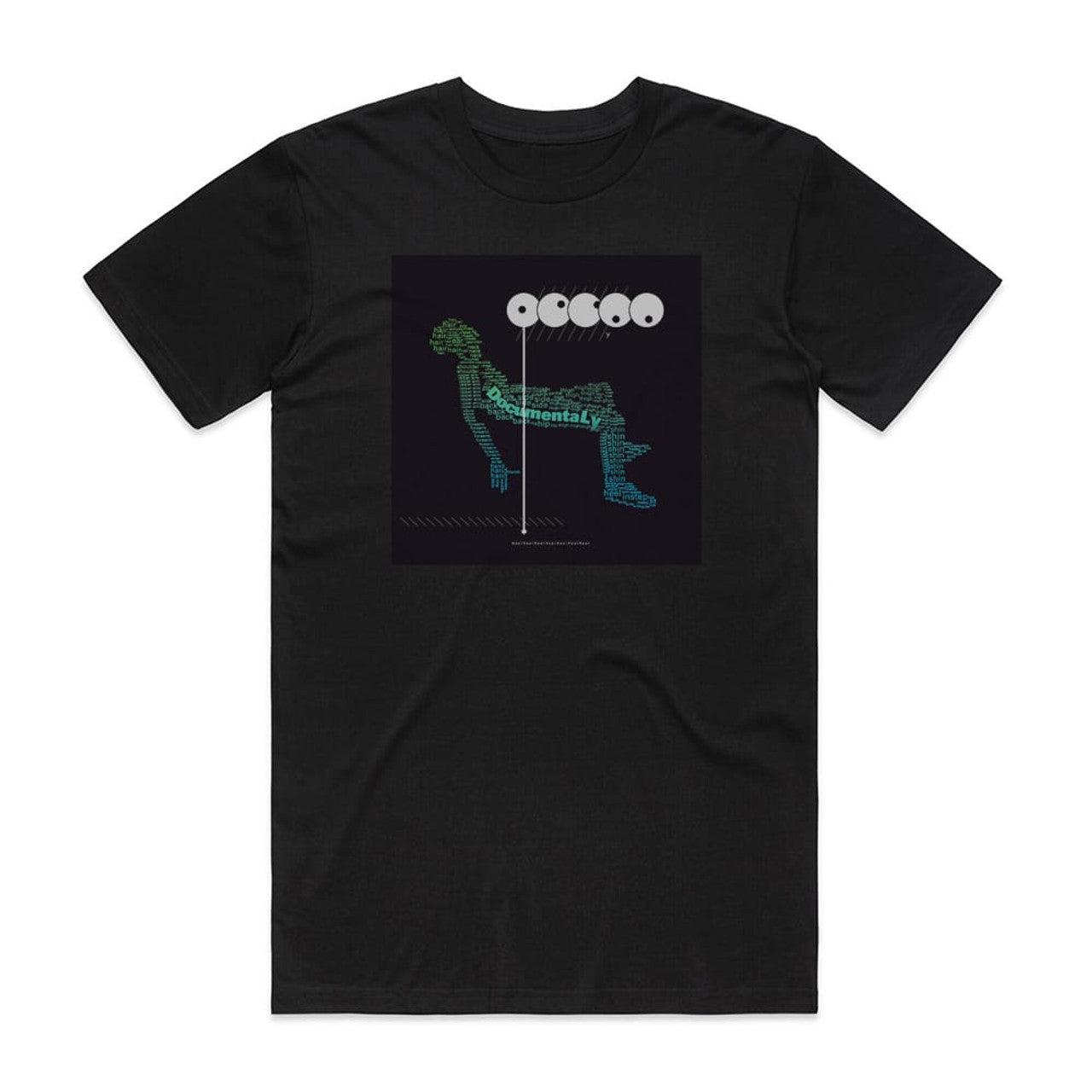 Sakanaction Documentaly T-Shirt Black