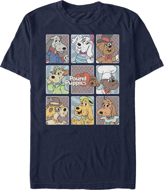 Dog Collage Pound Puppies T-Shirt