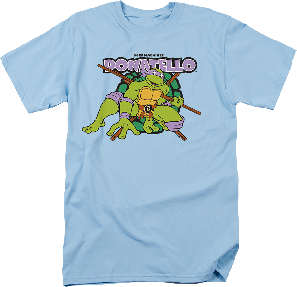 Donatello Does Machines Teenage Mutant Ninja Turtles T-Shirt