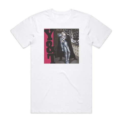 Y and T Down For The Count Album Cover T-Shirt White