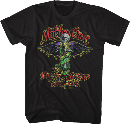 Dr. Feelgood World Tour Motley Crue T-Shirt