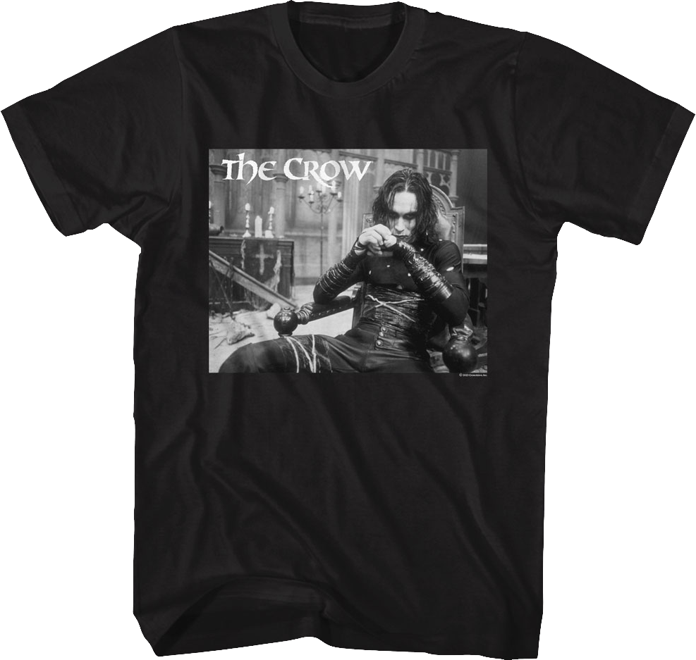 Draven In Chair Photo The Crow T-Shirt