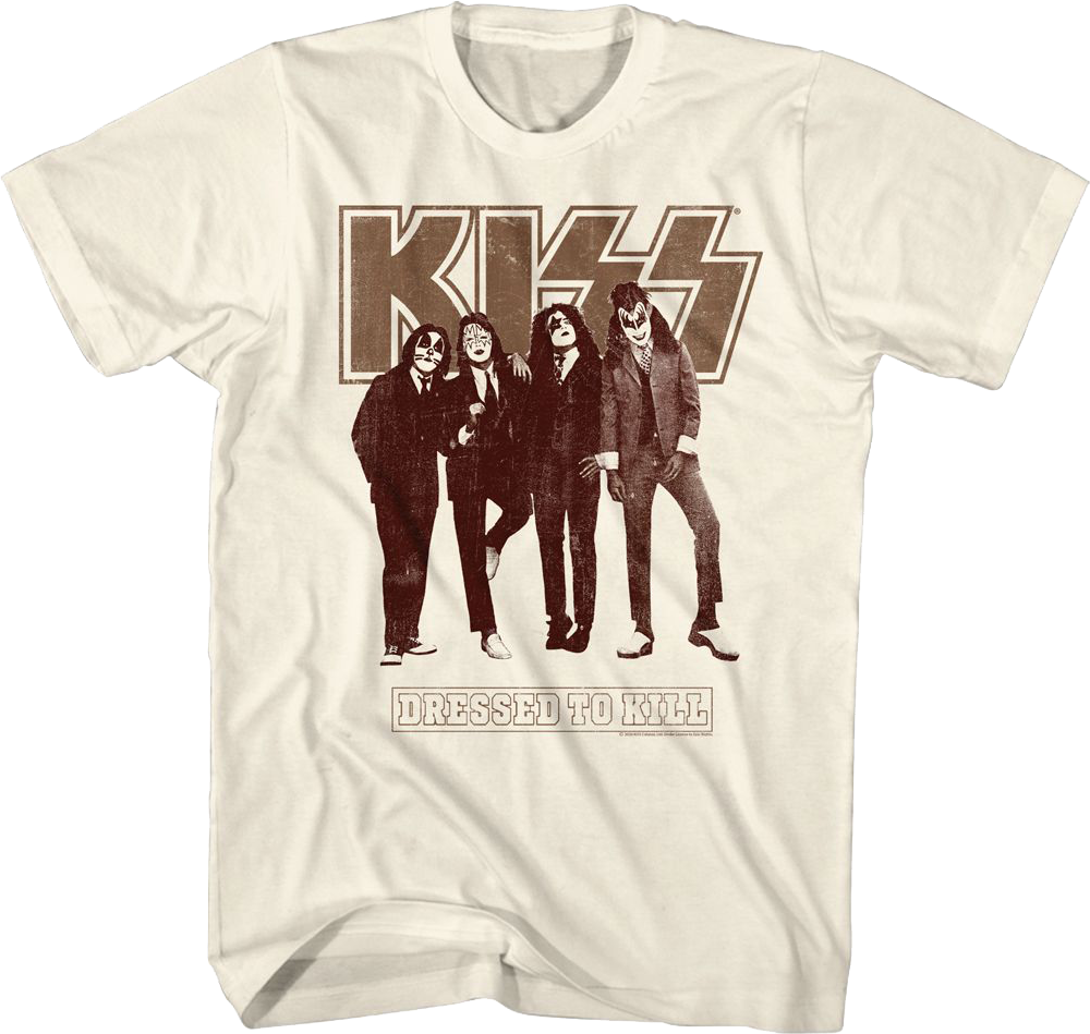 Dressed To Kill KISS T-Shirt