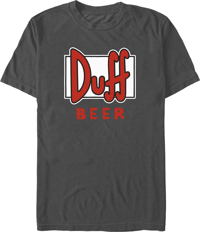 Duff Beer Logo Simpsons T-Shirt