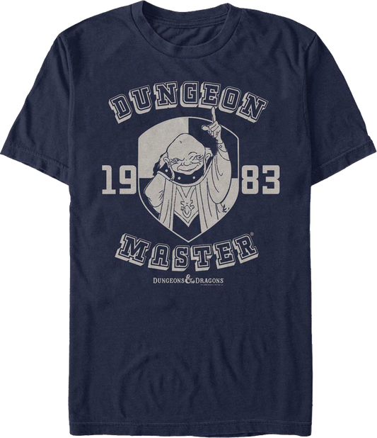 Dungeon Master Collegiate Logo Dungeons & Dragons T-Shirt