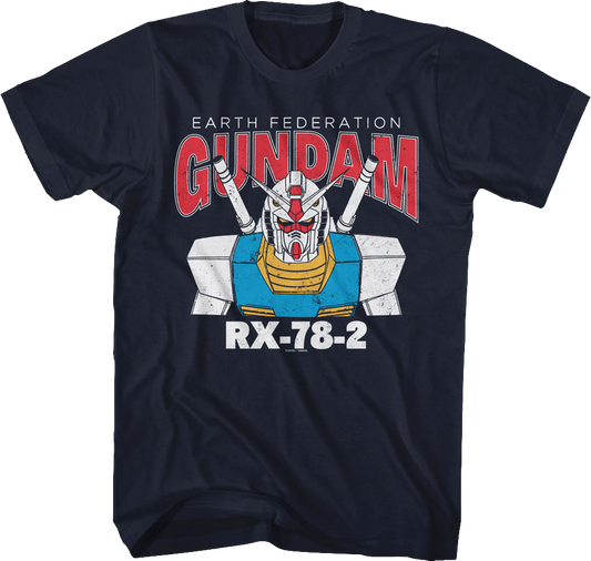 Blue Earth Federation Gundam T-Shirt