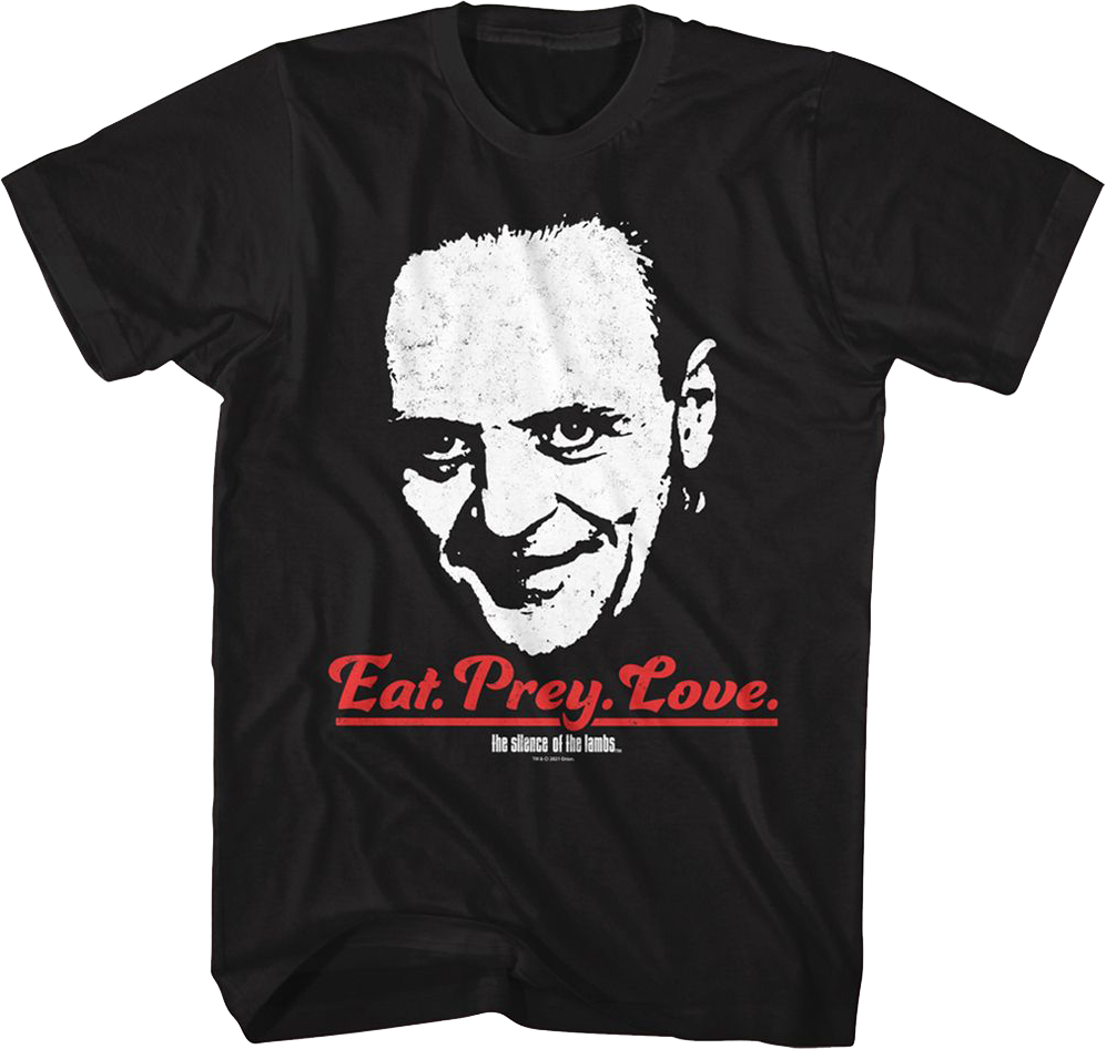 Eat Prey Love Silence of the Lambs T-Shirt