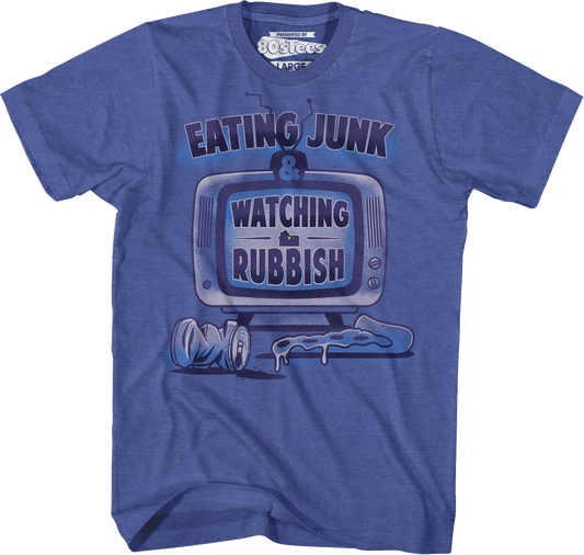 Eating Junk & Watching Rubbish Home Alone T-Shirt