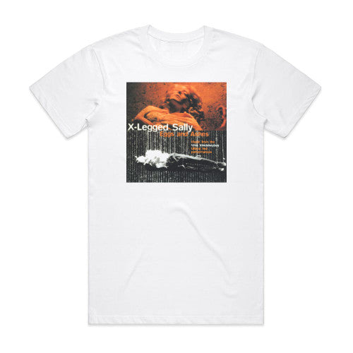 X-Legged Sally Eggs And Ashes Album Cover T-Shirt White