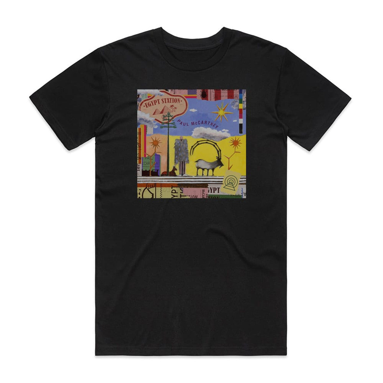 Paul McCartney Egypt Station T-Shirt Black