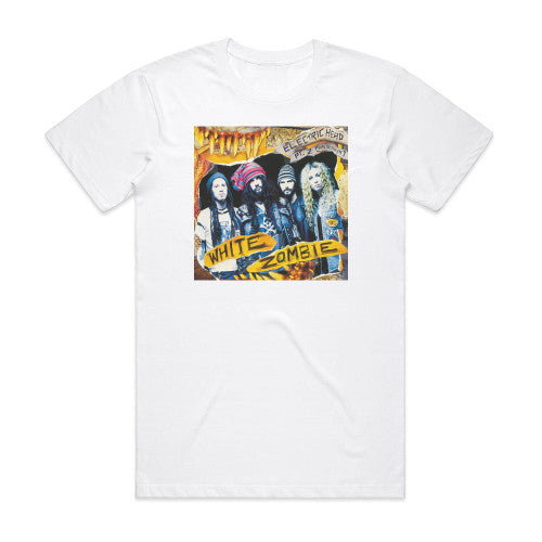 White Zombie Electric Head Pt 2 The Ecstasy Album Cover T-Shirt White