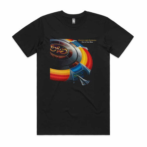 Electric Light Orchestra Out Of The Blue Elo Album Cover T-Shirt Black