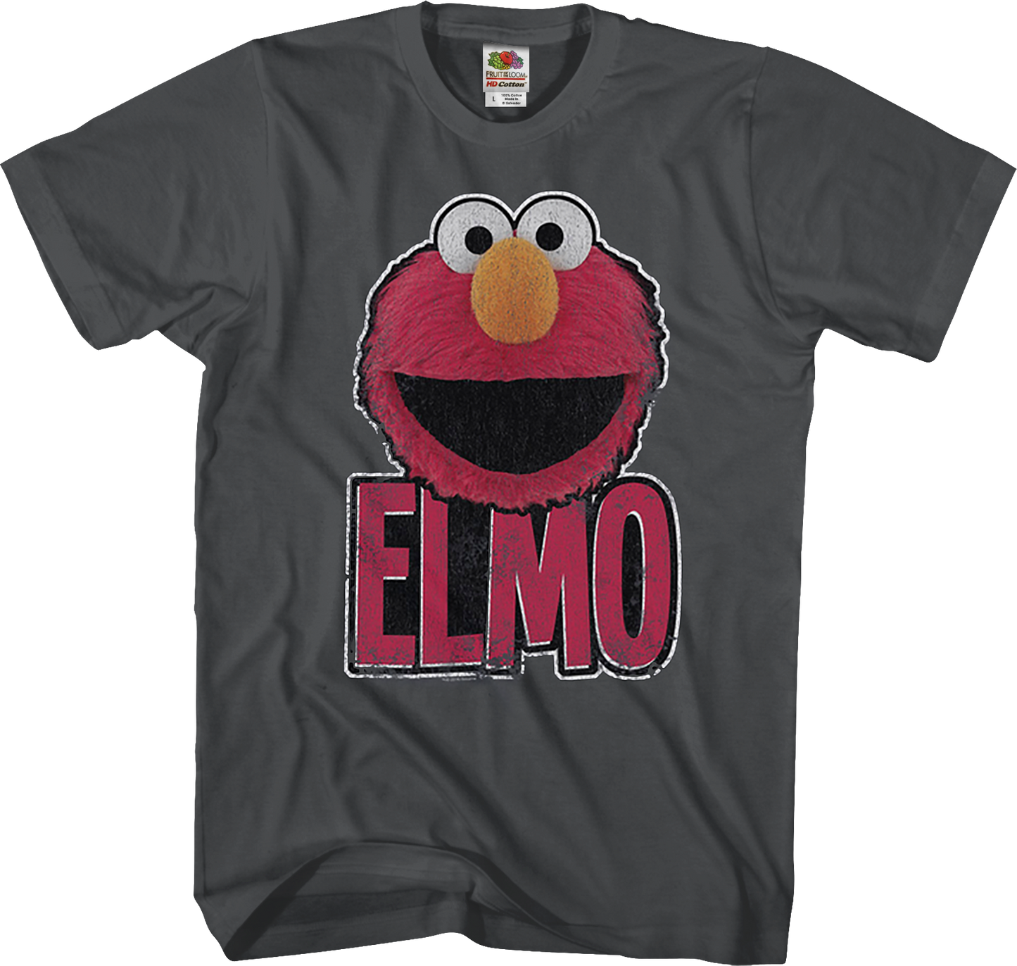 Elmo Face Sesame Street T-Shirt