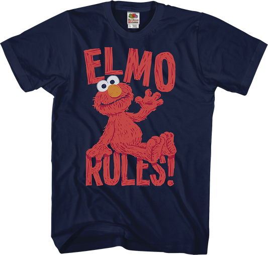 Elmo Rules Sesame Street T-Shirt