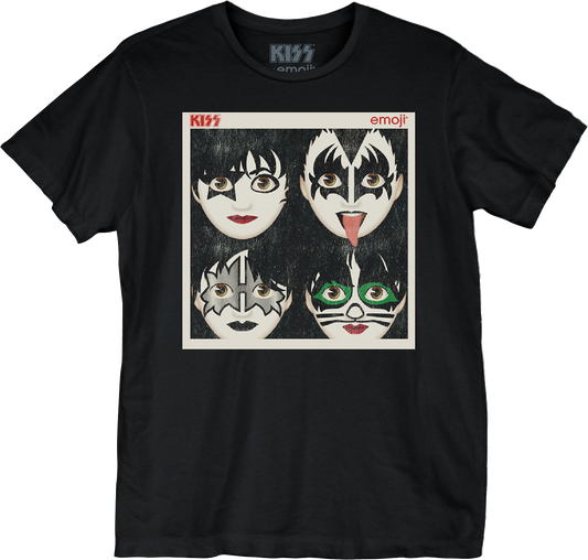 Emoji Faces KISS T-Shirt