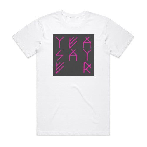 Yeasayer End Blood Album Cover T-Shirt White