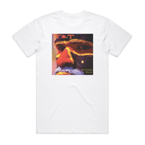 Y and T Endangered Species Album Cover T-Shirt White