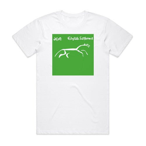 XTC English Settlement 1 Album Cover T-Shirt White