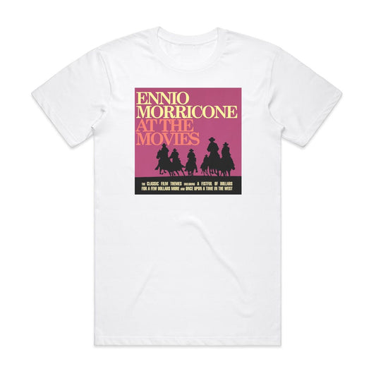 Ennio Morricone Ennio Morricone At The Movies T-Shirt White