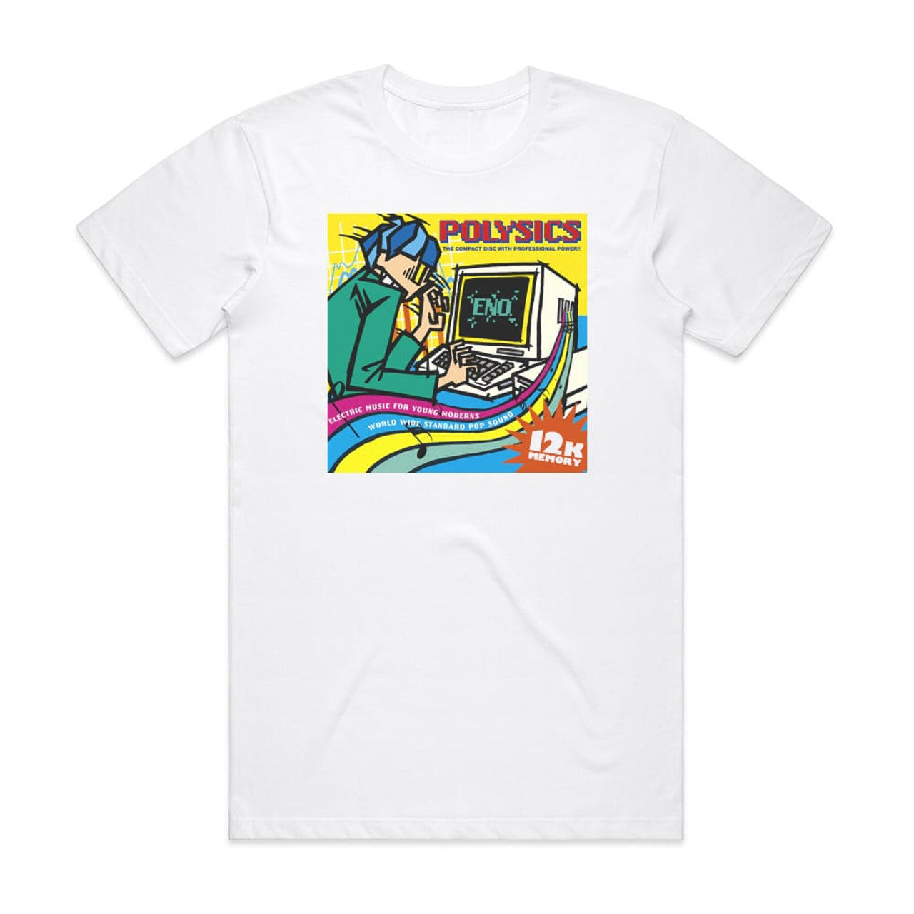 POLYSICS Eno T-Shirt White