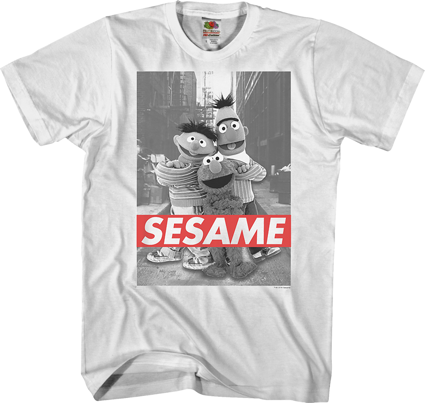 Ernie Elmo Bert Sesame Street T-Shirt