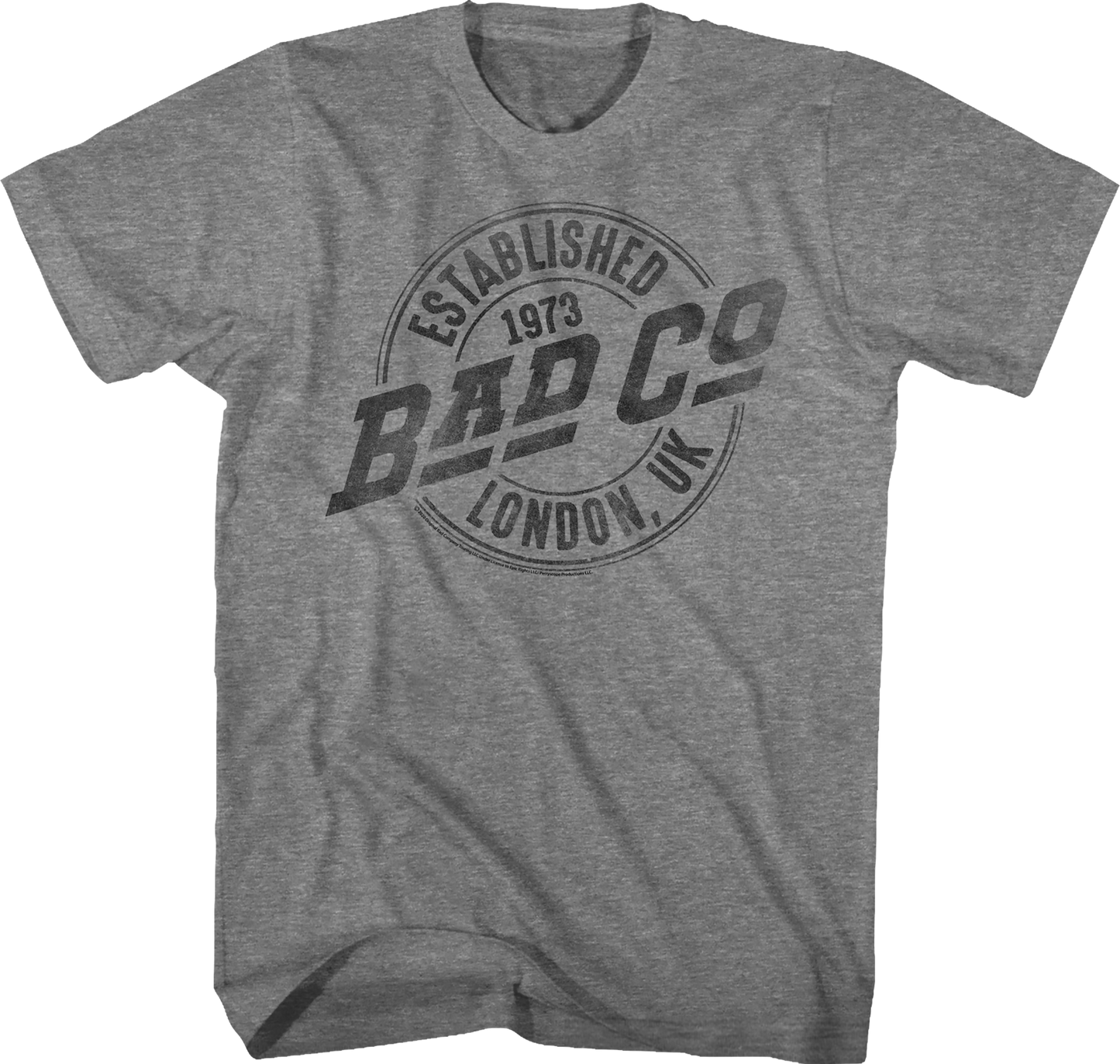 Established 1973 London UK Bad Company T-Shirt