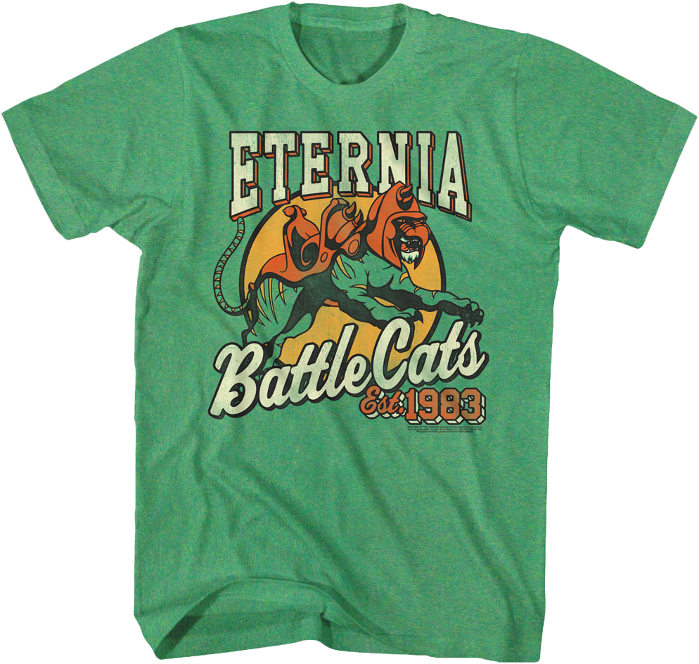 Eternia Battle Cats Masters of the Universe T-Shirt