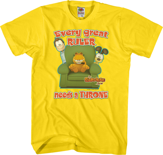 Every Great Ruler Garfield T-Shirt