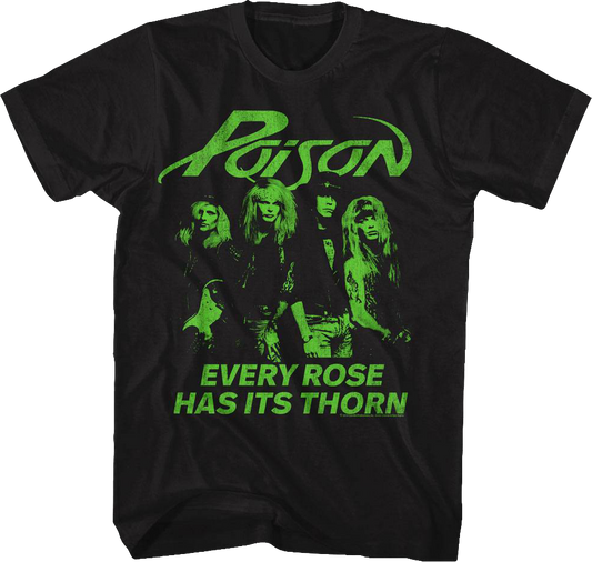 Every Rose Has Its Thorn Poison T-Shirt