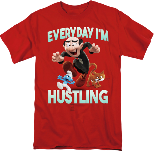 Everyday I'm Hustling Smurfs T-Shirt