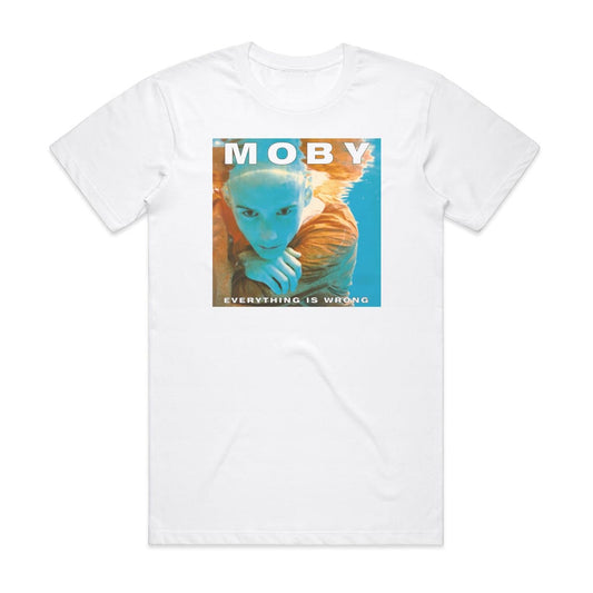 Moby Everything Is Wrong T-Shirt White