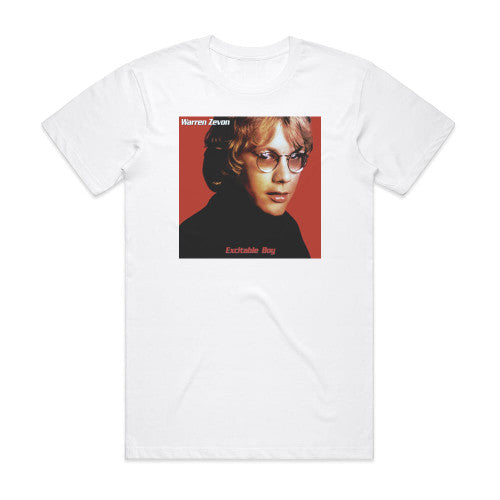 Warren Zevon Excitable Boy Album Cover T-Shirt White