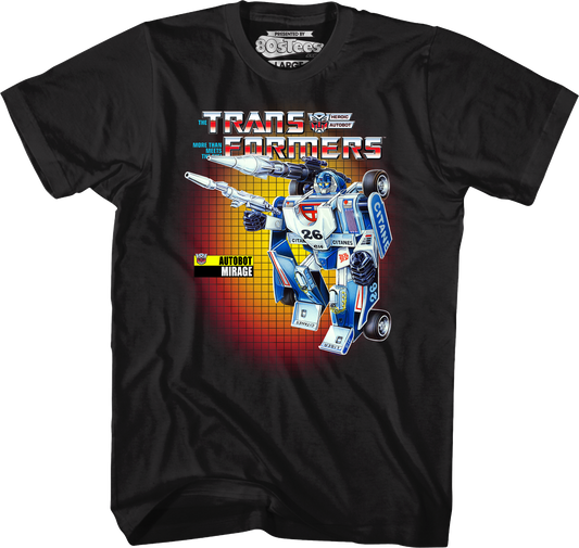 Box Art Mirage Transformers T-Shirt