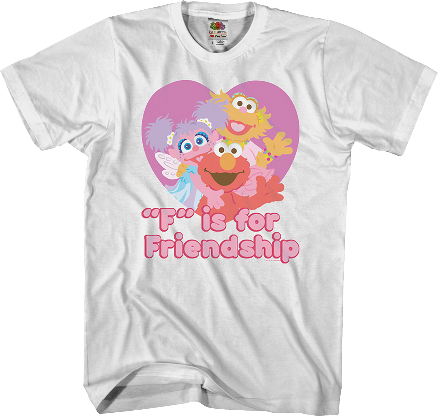 F is for Friendship Sesame Street T-Shirt