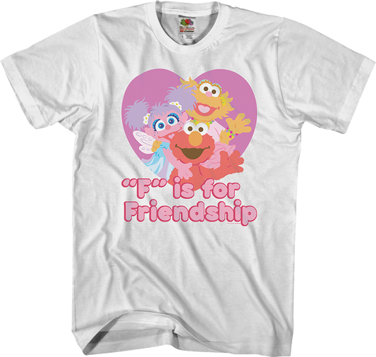 F is for Friendship Sesame Street T-Shirt