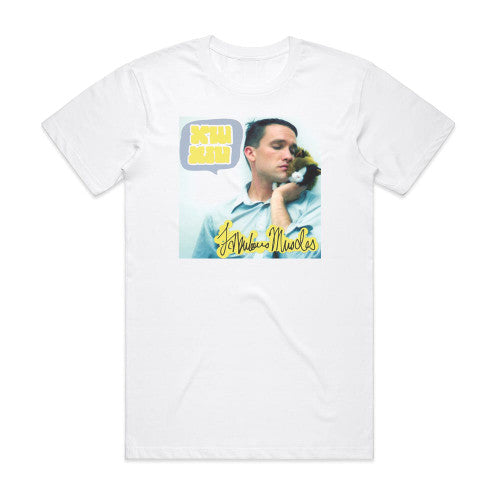 Xiu Xiu Fabulous Muscles 1 Album Cover T-Shirt White