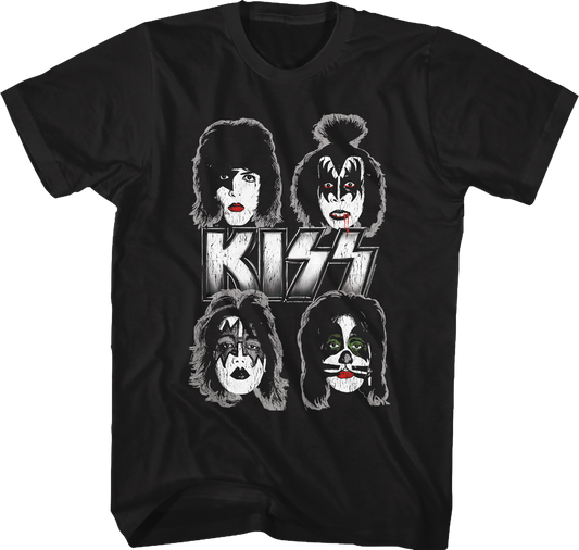 Face Paint KISS T-Shirt