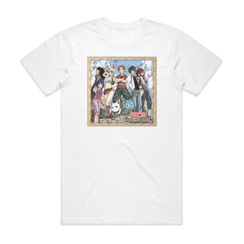 Yasuharu Takanashi Fairy Tail Original Soundtrack Volume 3 Album Cover T-Shirt White