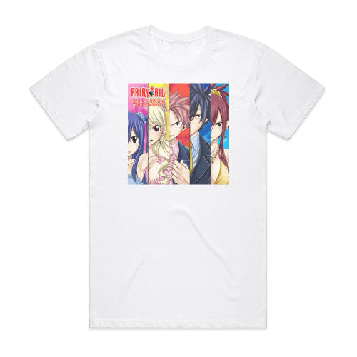 Yasuharu Takanashi Fairy Tail Original Soundtrack Volume 4 Album Cover T-Shirt White