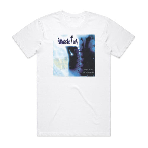 Wastefall Fallen Stars And Rising Scars Album Cover T-Shirt White