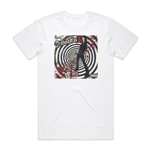 Wednesday 13 Fang Bang Album Cover T-Shirt White