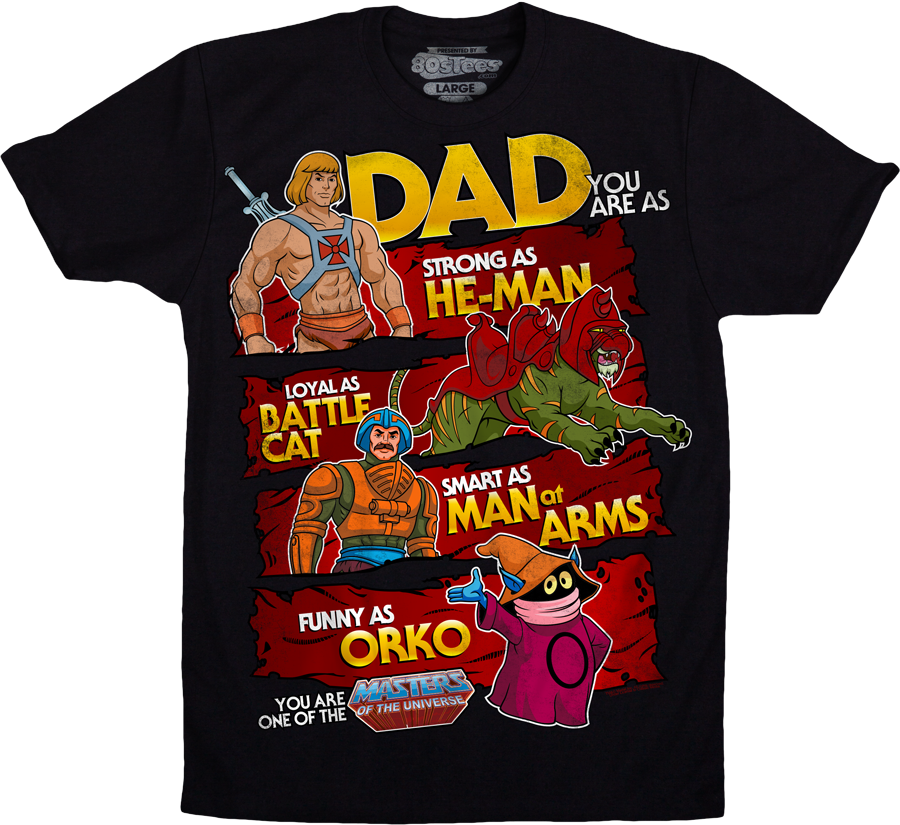 Father's Day He-Man T-Shirt