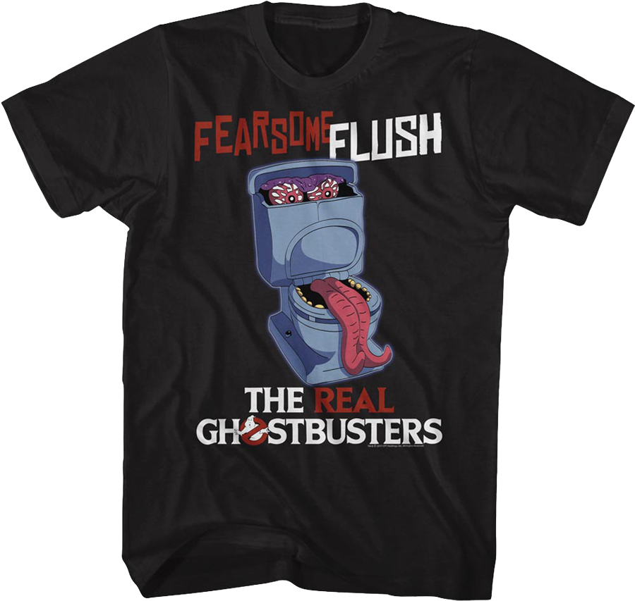 Fearsome Flush Real Ghostbusters T-Shirt