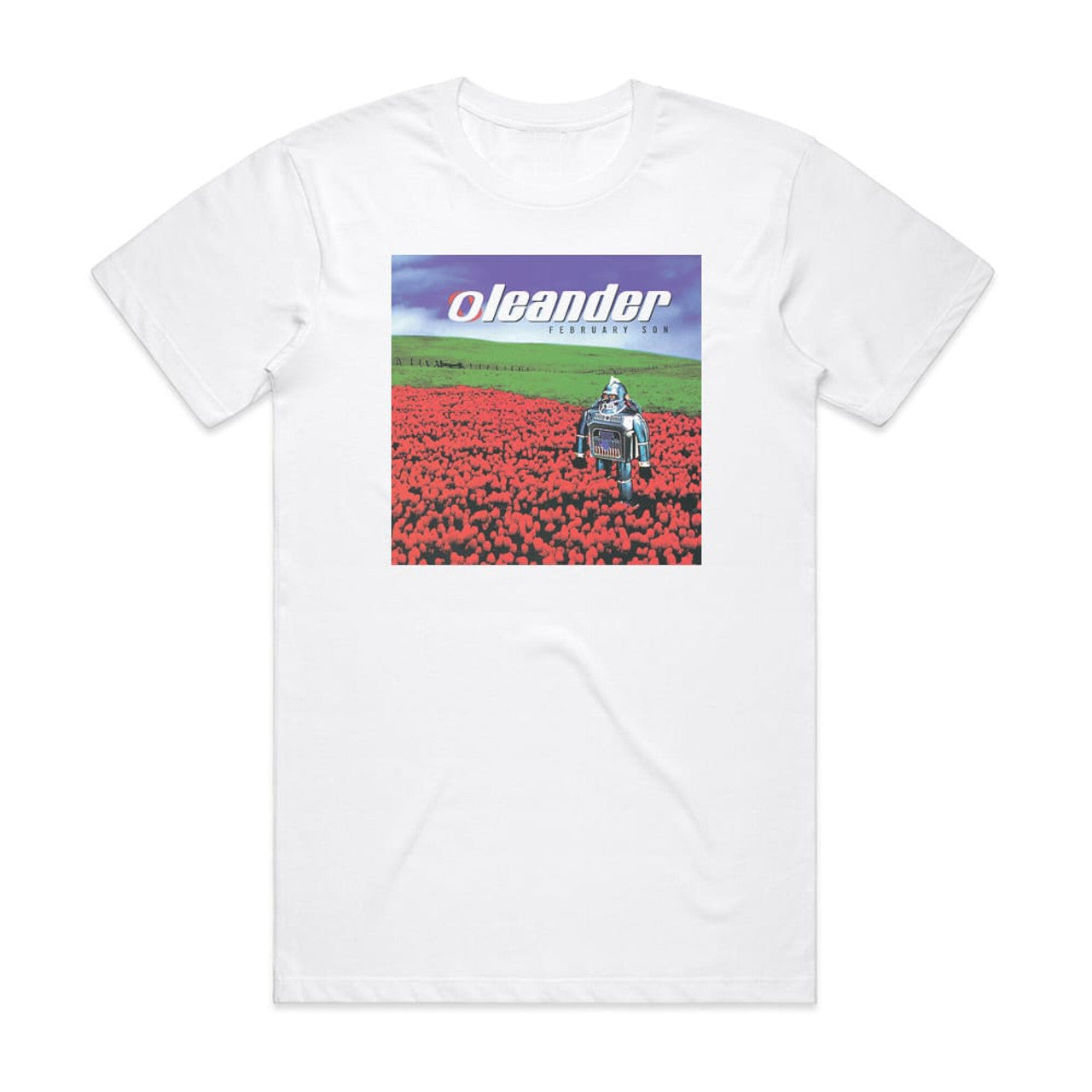 Oleander February Son T-Shirt White